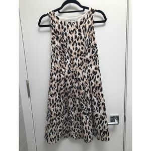 WHBM animal print dress
